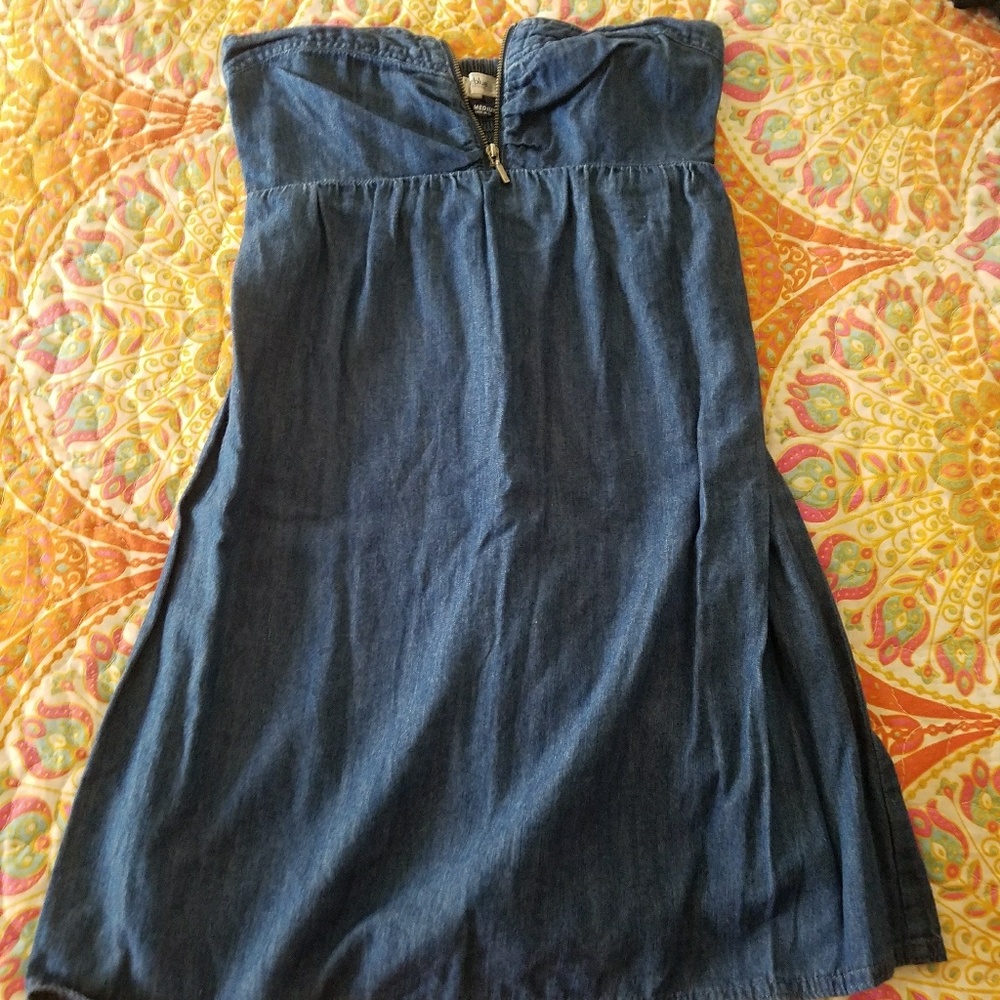 denim dress